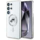 Husa pentru samsung galaxy s25 ultra - karl lagerfeld iml magsafe - metal karlandchoupette head
