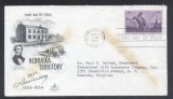 United States 1954 Nebraska territory FDC K.528