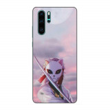 Husa compatibila cu Huawei P30 Pro Silicon Gel Tpu Model Demon Slayer Sabito