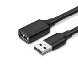 CABLU USB Ugreen prelungitor, &quot;US103&quot; USB 2.0 (M) la USB 2.0 (T), 3 m, negru, &quot;10317&quot; (timbru verde 0.18 lei) - 6957303813179