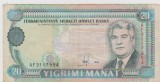 20 VIGRIMIMANAT1995-TURKMENISTAN/VF