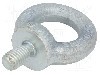 Surub M10, otel, cap tip ochi, ELESA+GANTER, DIN 580-M10-ST