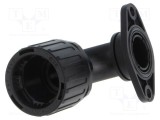 Conectori unghi 90&deg; poliamidă HelaGuard HELLERMANNTYTON IP66 -50&divide;135&deg;C