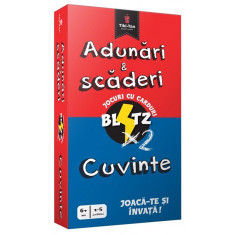 Pachet Blitz Cuvinte. Adunări și scăderi