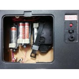 Ceas de perete Rikon Quartz Rotativ Cu Pendul Muzical 14751SST