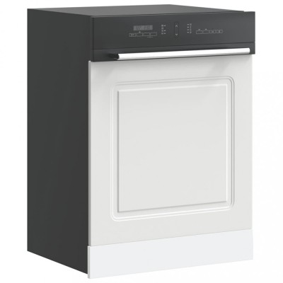 vidaXL Panou pentru mașină de spălat vase &amp;quot;Kalmar&amp;quot; alb de prelucrare 853657 foto