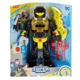 Figurina Imaginext, Dc Super Friends, Batman in costum Exo, 30 cm, HYG31