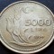 Moneda 5000 LIRE - TURCIA, anul 1994 * cod 2258 B - model MARE