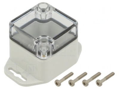 Carcasă Universală ABS Gri Deschis 45x45x40mm foto