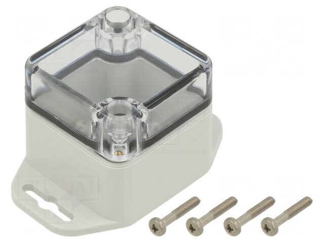 Carcasă Universală ABS Gri Deschis 45x45x40mm