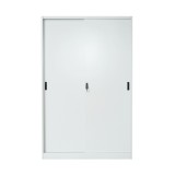 Dulap metalic fiset 1900x1200x450 mm cu 2 usi culisante si 4 polite