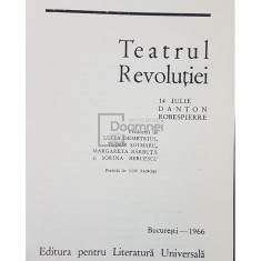 Romain Rolland - Teatrul Revolutiei (editia 1966)