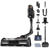 Aspirator vertical fara fir Rowenta X-Force Flex 15.60 RH99G3WO cu mop, 550W, 32.4V, autonomie 80 min, filtrare 99.9%, recipient praf 0.9 L, tub flexi