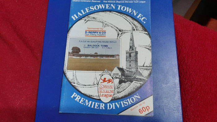 program Halesowen Town - Baldock Town