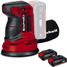 Einhell TE-RS 18 Li PXC + Twinpack CB - Slefuitor cu excentric 125 mm + Set 2 acumulatori Li-Ion 18 V 2.5 Ah foto