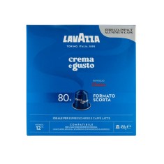 Cafea capsule Lavazza Crema e Gusto Classico , compatibile Nespresso, 80 buc