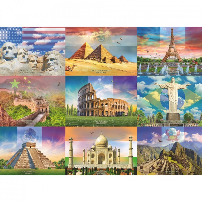 Puzzle Monumente, 200 Piese