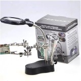 Cumpara ieftin Lup? Profesional? cu Clem? ?i LED &ndash; 35X/12X &ndash; ESPLB TE-801 &ndash; Pentru Repara?ii Electronice ?i Mecanic? Fin?
