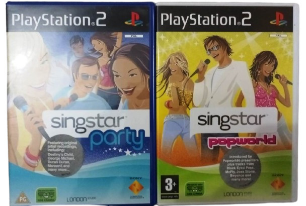 Joc PS2 SingStar Party + Popworld
