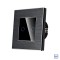 Intrerupator Dublu cu Touch din Sticla si Rama de Aluminiu LUXION, RF433 SmartElectro IntelligentHouse