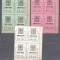 Hungary Rakospalota 1945 Revenue cat.1-3 x 4 perf. 11 1/2 5P error MNH S.686