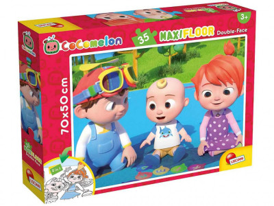 Puzzle de colorat maxi - Cocomelon (35 piese) foto