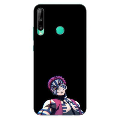 Husa compatibila cu Huawei P40 Lite E Silicon Gel Tpu Model Demon Slayer Akaza foto