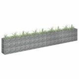 Strat &icirc;nălțat gabion, 360 x 30 x 60 cm, oțel inoxidabil