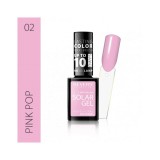 Cumpara ieftin Lac de unghii Solar Gel, Revers, 12 ml, roz, nr 02, pink pop