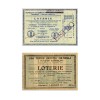 Două bilete de loterie, 1927 - 1928,