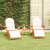 VidaXL Set mobilier de grădină Adirondack, 3 piese, lemn masiv acacia