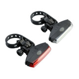 Set far si stop spate cu LED pentru bicicleta Ilumia