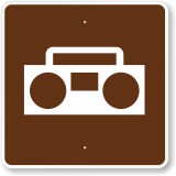 Indicator pentru camping radio