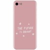 Husa silicon pentru Apple Iphone 5c, The Future Is Bright