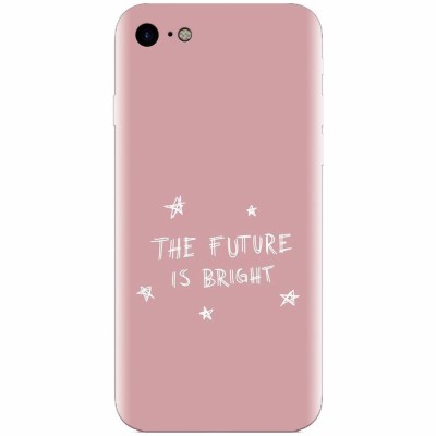 Husa silicon pentru Apple Iphone 5c, The Future Is Bright foto