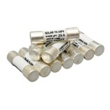 Siguranta Fuzibila Fotovoltaica 25A / 1000V DC - &Oslash;10x38mm - 10Buc/Set