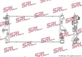 Radiator Citroen Jumper; Peugeot Boxer, motor: 2.0 HDI, 2.2 HDI, intrare/iesire conectare rapida, 780x398x26, SRLine, Aluminiu/ Plastic brazat,
