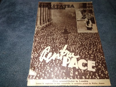 REVISTA REALITATEA ILUSTRATA 23 NOIEMBRIE 1933 foto