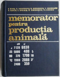 Memorator pentru productia animala &ndash; I. Dinu