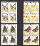 Cumpara ieftin Gibraltar 1997 - Fluturi (in bloc de 4), MNH, Nestampilat