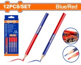 WADFOW - SET CREIOANE TAMPLARIE - 12BUC - MINA DUBLA - NEGRU SI ROSU PowerTool TopQuality