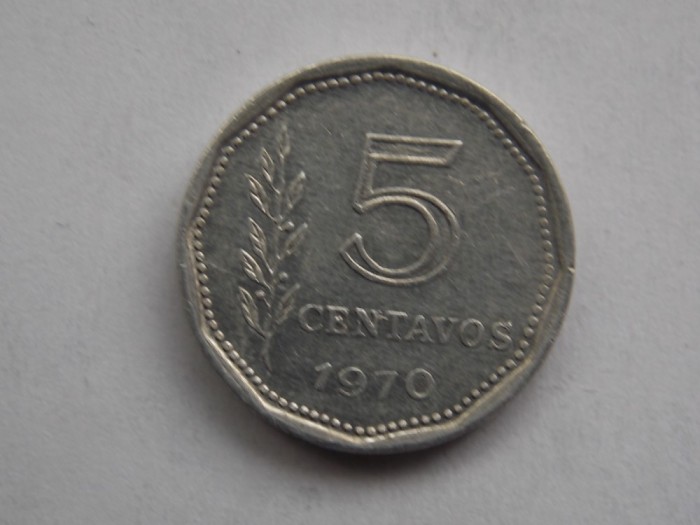 5 CENTAVOS 1970 ARGENTINA