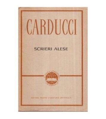 Giosue Carducci - Scrieri alese - 114783 foto