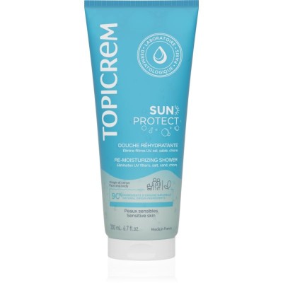 Topicrem Sun Protect Re-Moisturizing Shower gel de dus hidratant dupa expunerea la soare 200 ml foto