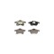 Placute frana OPEL ASTRA G caroserie F70 ATE 13046071162