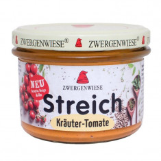 Pate Vegetal cu Ierburi Aromate si Tomate Fara Gluten Bio 180 grame Zwergenwiese