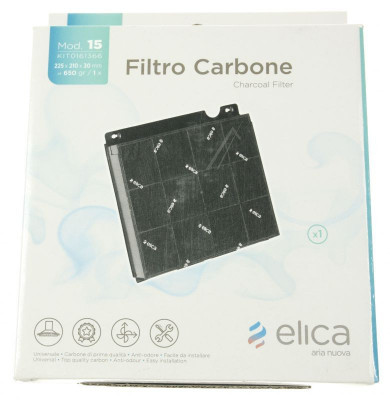 FILTRU CARBON MODEL 15 P/ELICA (1BUC.) KIT0161366 pentru hota ELICA foto