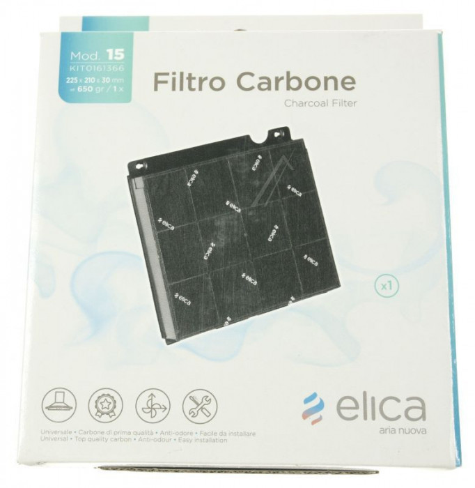 FILTRU CARBON MODEL 15 P/ELICA (1BUC.) KIT0161366 pentru hota ELICA