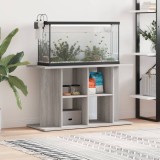 Suport acvariu, gri sonoma, 100x40x60 cm, lemn prelucrat