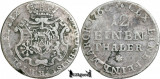 1763 FWoF, &sup1;&frasl;₁₂ Thaler &bdquo;Doppelgroschen‟ - Frederic - Principatul Saxoniei